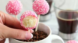 Starbucks Birthday Cake Pop Copycat Recipe [upl. by Anceline]