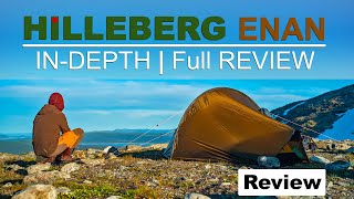 HILLEBERG ENAN Review  1 PERSON LIGHTWEIGHT Solo Tent for Backpacking [upl. by Dreyer]