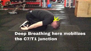 2 Exercises To Help With Neck Pain at C7T1 Junction [upl. by Jr]