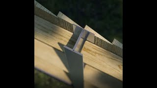 Revolutionary Steel Fence Post System Video from DuraPost [upl. by Erdried]