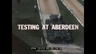 TESTING WEAPONS AT THE US ARMY ABERDEEN PROVING GROUND 72172 [upl. by Ailemaj220]