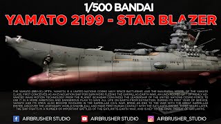 SPACE YAMATO BATTLESHIP  STAR BLAZERS 2199  1500 BANDAI SCALE MODEL [upl. by Reni831]