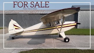 SOLD  Airplane For Sale  Piper Pacer [upl. by Schouten]