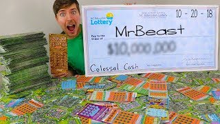 I Spent 50000 On Lottery Tickets And Won [upl. by Svensen]