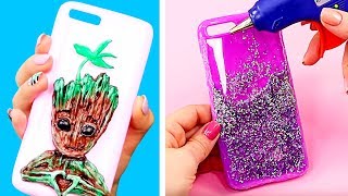 15 Unglaublich Coole DIY Handyhüllen [upl. by Jacey]