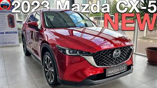 2023 Mazda CX5 Premium Review  Middle of the lineup trim level with PLENTY of value [upl. by Eda]