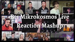 BTS 방탄소년단  MIKROKOSMOS LIVE Reaction Mashup [upl. by Leik]