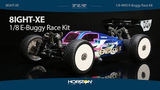 TLR 8IGHTXE Race Kit 18 4WD Electric Buggy [upl. by Ihsoyim]