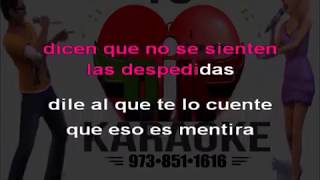 LOS DO2 AMANTES  GRACIELA BELTRAN karaoke [upl. by Torry]