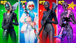 50 Most TRYHARD Fortnite Skin Combos [upl. by Ennazzus]