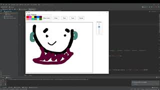 PAINT PROGRAM in PYTHON Tkinter  Troy Codes [upl. by Ocsirf]