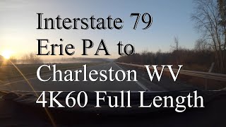 Interstate 79 4K60 Full Length Southbound [upl. by Meurer599]