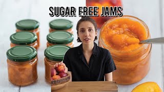 101 to homemade sugar free jams  nectarine [upl. by Ecylahs]