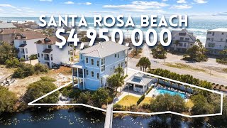 Santa Rosa Beach Florida Home Tour  30A Florida Real Estate [upl. by Heisser921]