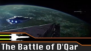 The Battle of DQar  Star Wars Canon Lore  Battle Analysis [upl. by Ardnekan761]