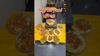 1Kg 🍗Biryani Free at Hyderabad shorts ytshorts foodie hyderabad [upl. by Ahsilrae]