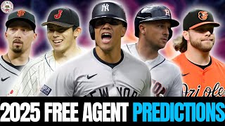 MLB Free Agent Predictions 2025 What Will the Giants and Dodgers Do [upl. by Adnilasor825]