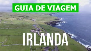 Viagem à Irlanda  Cidade de Dublin natureza paisagem mar  Vídeo 4k  Ilha da Irlanda o que ver [upl. by Liba]