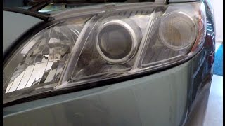 Change Headlight Bulbs in 20072011 Toyota Camry [upl. by Miett]