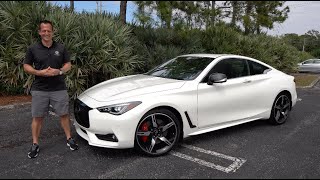 Is the 2021 Infiniti Q60 Red Sport 400 a good luxury sport coupe to buy [upl. by Seyah]