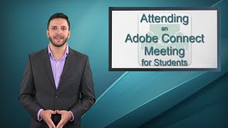 What is Adobe Connect  Attending an Adobe Connect Meeting for Students [upl. by Aleen643]