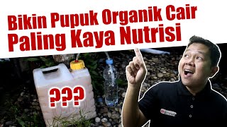 Mudah Banget Membuat pupuk organik cair POC paling kaya nutrisi  Zat Perangsang Tumbuh [upl. by Groos]