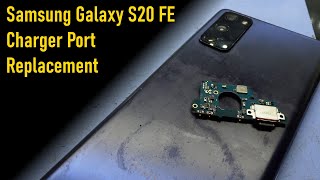 Samsung Galaxy S20 FE Charger Port Replacement [upl. by Eerat]