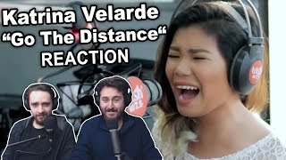 Singers FIRST TIME ReactionReview to quotKatrina Velarde  Go The Distance“ [upl. by Aggappera]