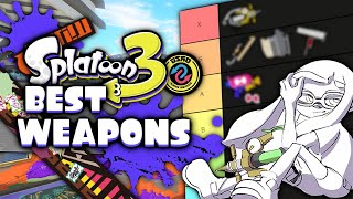 Ranking The BEST Weapons In Splatoon 3 [upl. by Ayna768]