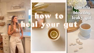 How to Heal Your Gut  7 Steps to Restore Gut Health Bloating amp Digestion [upl. by Arahk]