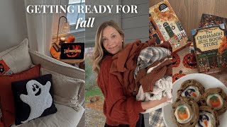 preparing for fall 🍂🎃 fall shopping decorating baking book shopping amp my fall bucket list [upl. by Fin478]