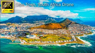 Cape Town South Africa in 4K UHD Drone Film [upl. by Naujek]