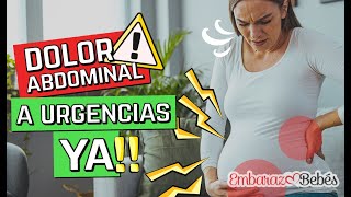 😣💥DOLOR ABDOMINAL en el EMBARAZO ¿Cuándo es Grave ¿Causas [upl. by Erwin389]