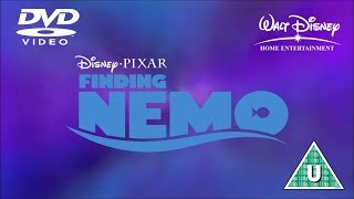 Opening to Finding Nemo UK DVD 2004 [upl. by Amairam]