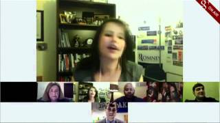 Christina Bellantoni Talks SOTU Google  Hangout [upl. by Briano]