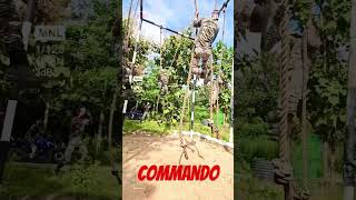 Rope youtubeshorts shorts motivational army commando exercise jssc [upl. by Shelby]