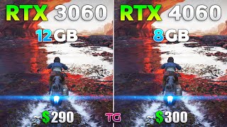 RTX 3060 12GB vs RTX 4060 8GB  Test in New Games 2025 [upl. by Nima]