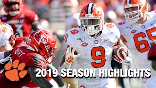 Travis Etienne 2019 Season Highlights  Clemson RB [upl. by Freberg]