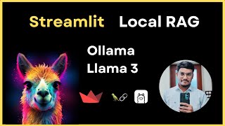 Unleash the Power of Local Llama 3 RAG with Streamlit amp Ollama 🦙💡 [upl. by Englis972]