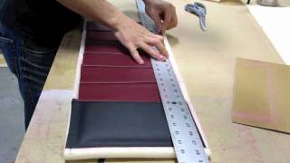 How to upholster an aircraft seat [upl. by Adnamas]