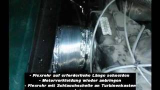 Piaggio Ape TM  Frischluftzufuhr Heizung ohne Abgase  how to [upl. by Anileuqcaj]