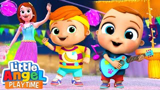 Looby Loo  Fun Sing Along Songs by Little Angel Playtime [upl. by Secnirp]