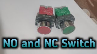 Basic Information about NO and NC Switch  Tech Electricity [upl. by Enayr]