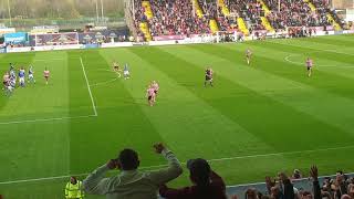 Neal Eardley free kick Lincoln v Macclesfield [upl. by Rosella915]