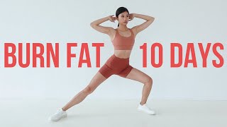 BURN FAT IN 10 DAYS  Weight Loss  Flat Belly amp Abs Challenge  Emi [upl. by Grata621]