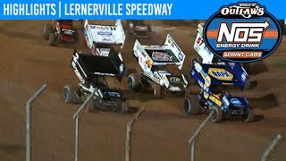 World of Outlaws NOS Energy Drink Sprint Cars Lernerville Speedway July 21 2020  HIGHLIGHTS [upl. by Siahc]