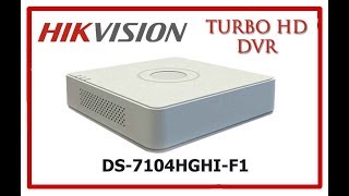 How to update DVR to support cameras 1080P  HIKVISION quotDS7104HGHIF1quot [upl. by Inalaeham]