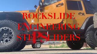 Rock Slide Engineering Step Slider Install [upl. by Antons472]