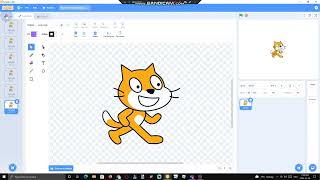 How to make an easy walking animation on Scratch [upl. by Ardnuasal873]