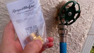 HowTo Get Rid of That Horrible BackFlow Preventer on Your Hose Spigot [upl. by Pius]